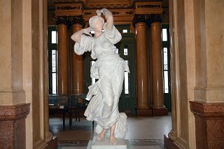 05 Marble Female Statue At Beginning Of Tour Teatro Colon Buenos Aires.jpg